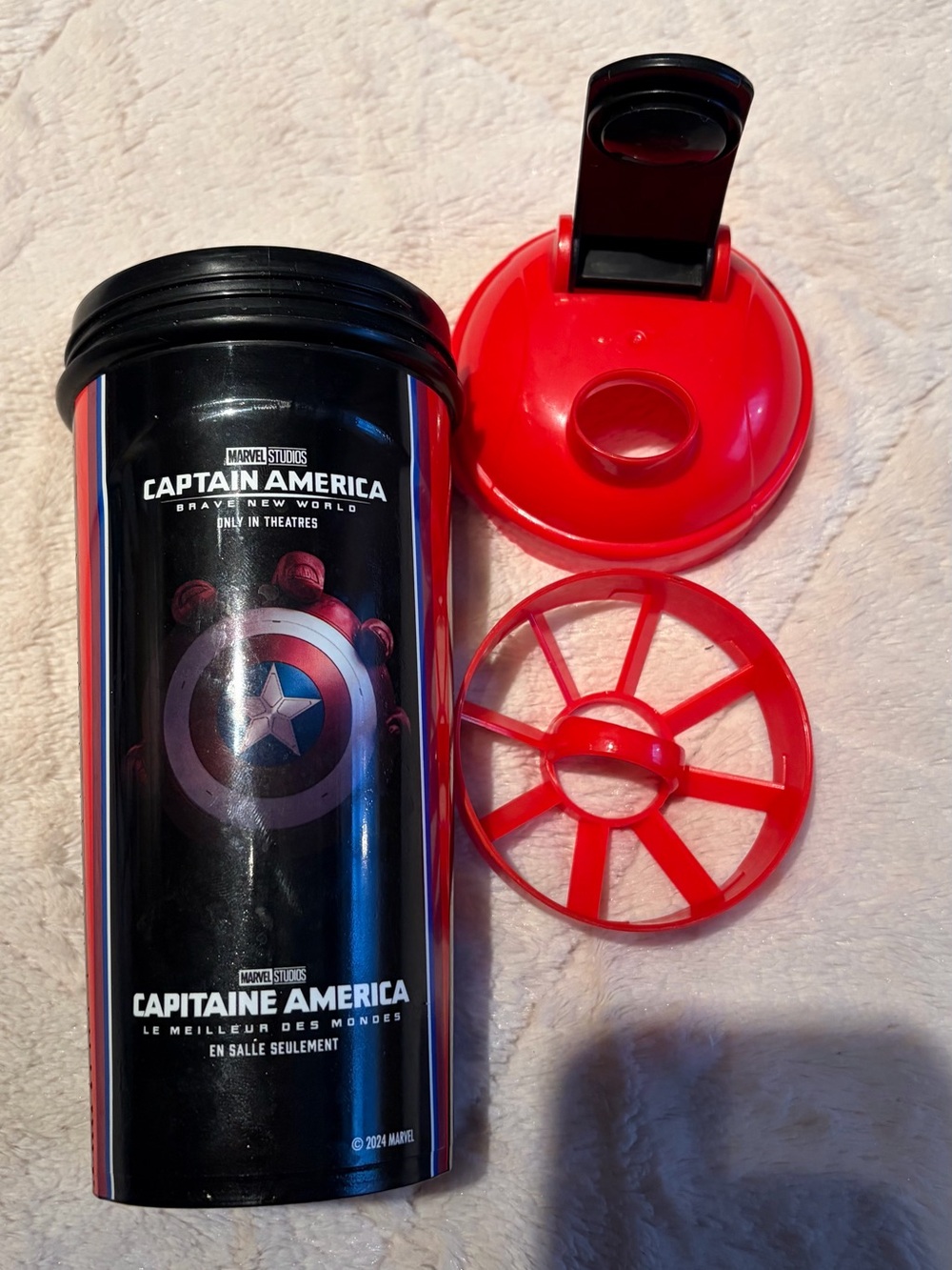 Captain America plastic Tumbler